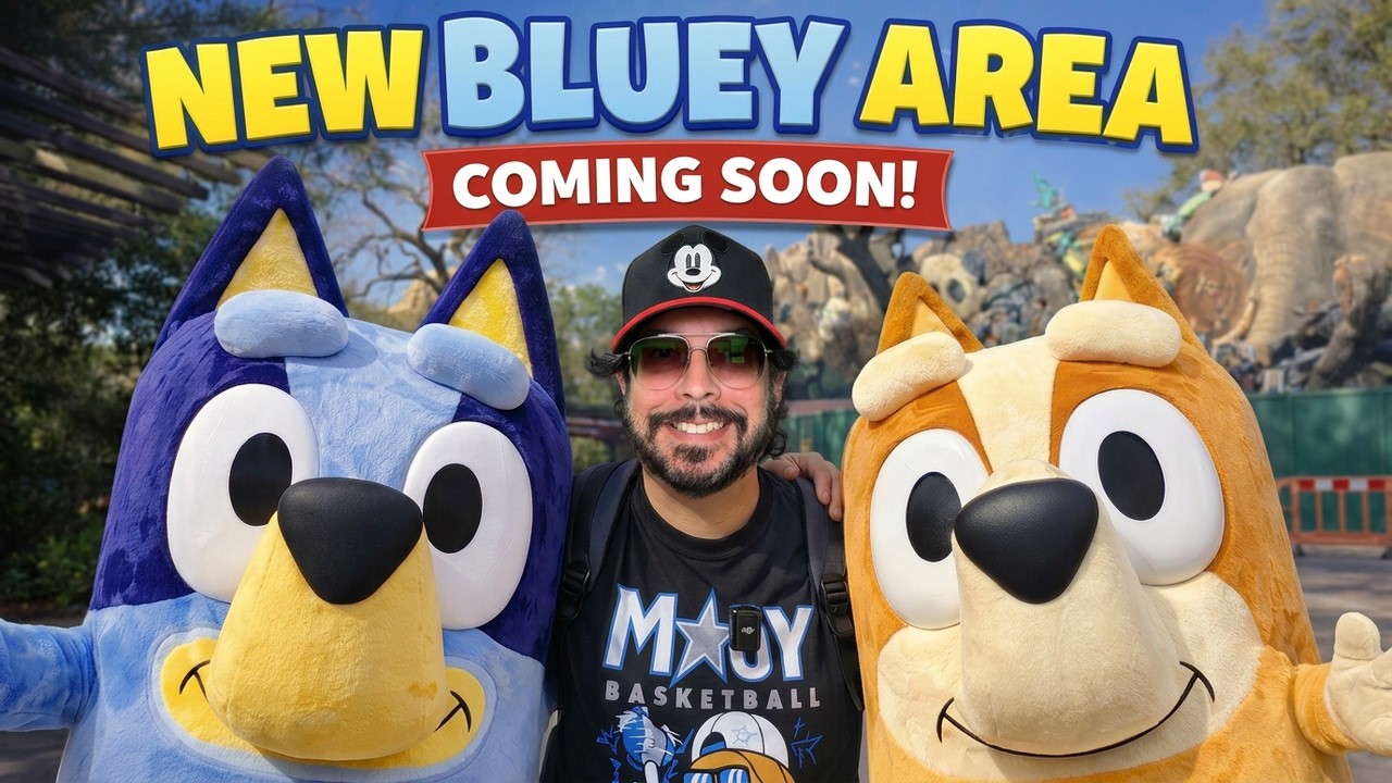 Disney&rsquo;s Animal Kingdom Is Getting BLUEY