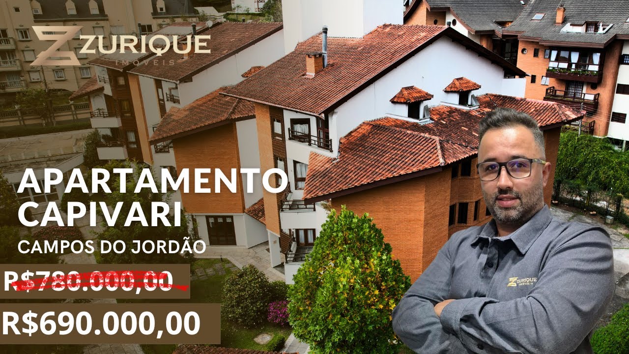 Apartamento - Capivari - Campos do Jordão/SP - Por R$690.000,00