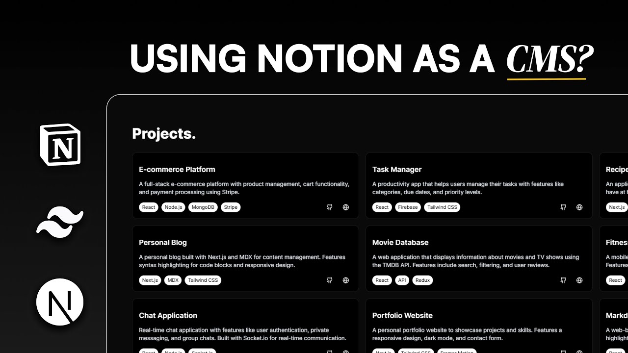 Using Notion as a CMS? | Nextjs Tutorial