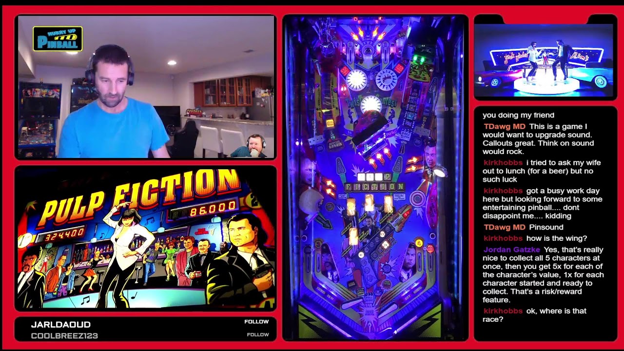 HurryUpPinball - Pulp Fiction LE (EP322) - 3.13.25