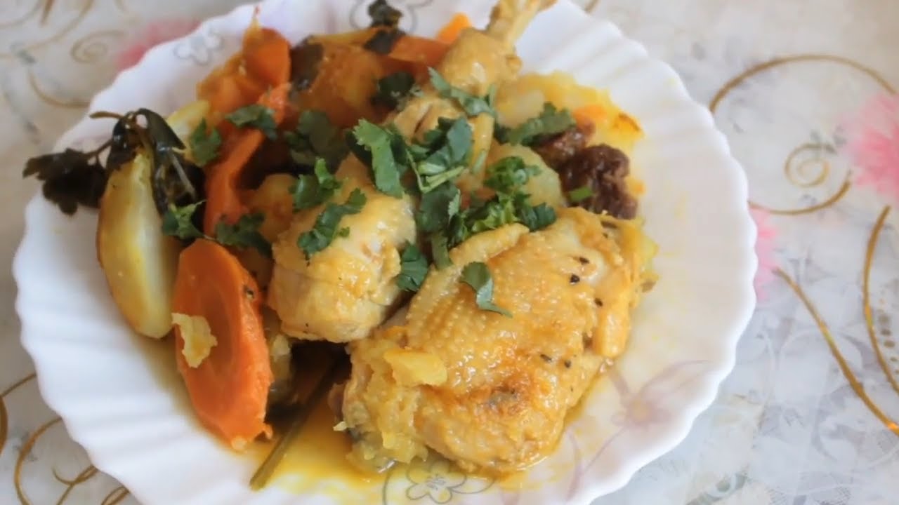 БУГЛАМА из Курицы- Обед без Возни! Азербайджанская Кухня! Ləzzətli TOYUQ BUĞLAMASI.