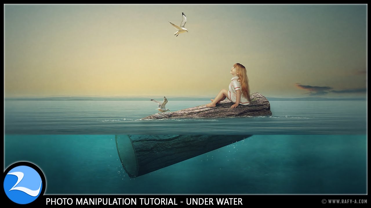 Surreal Fantasy Photoshop Manipulation Tutorial [Under Water]