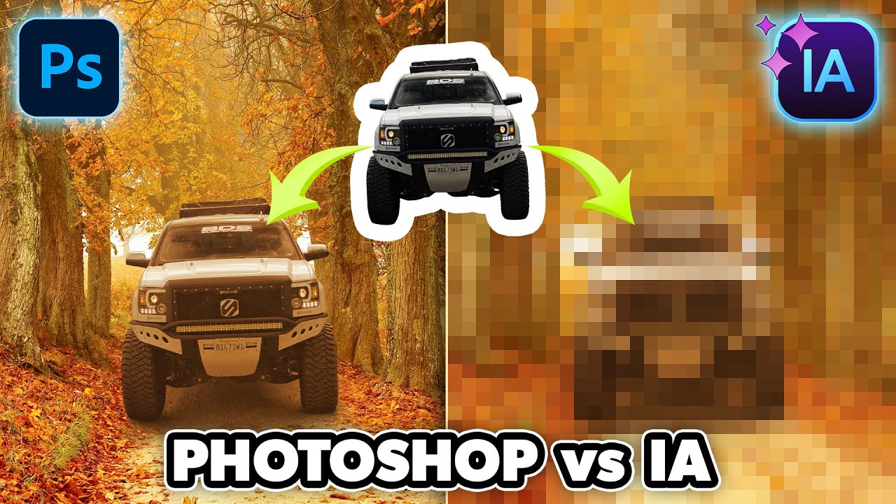 🚀 &iquest;PUEDE la IA SUPERAR a PHOTOSHOP? 🤖 La batalla definitiva