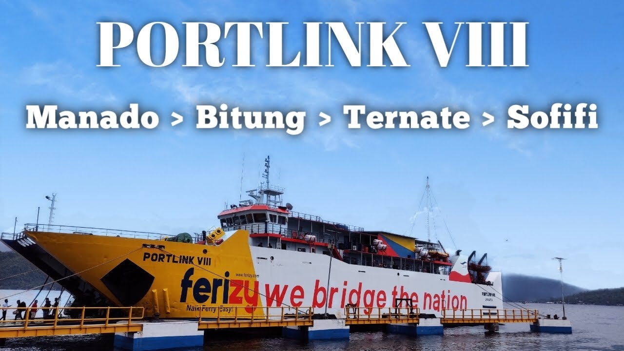 Pertama Kali Naik Kapal Feri | Dari Bitung Menuju Ternate Lalu Lanjut Sofifi