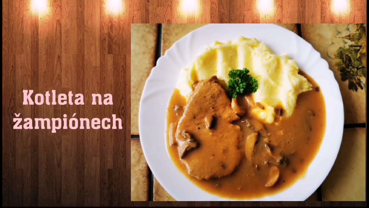 Kotleta na žampionech