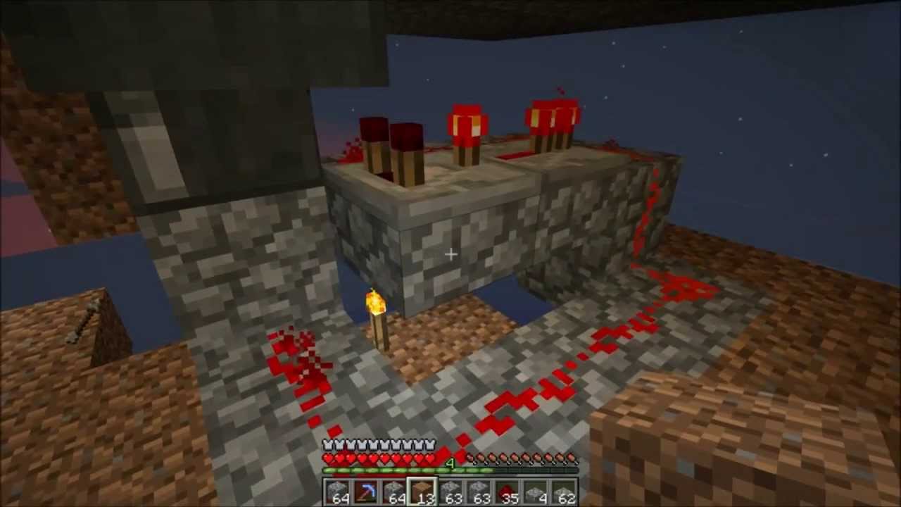 Minecraft 1.6 compact automatic trash can - new design