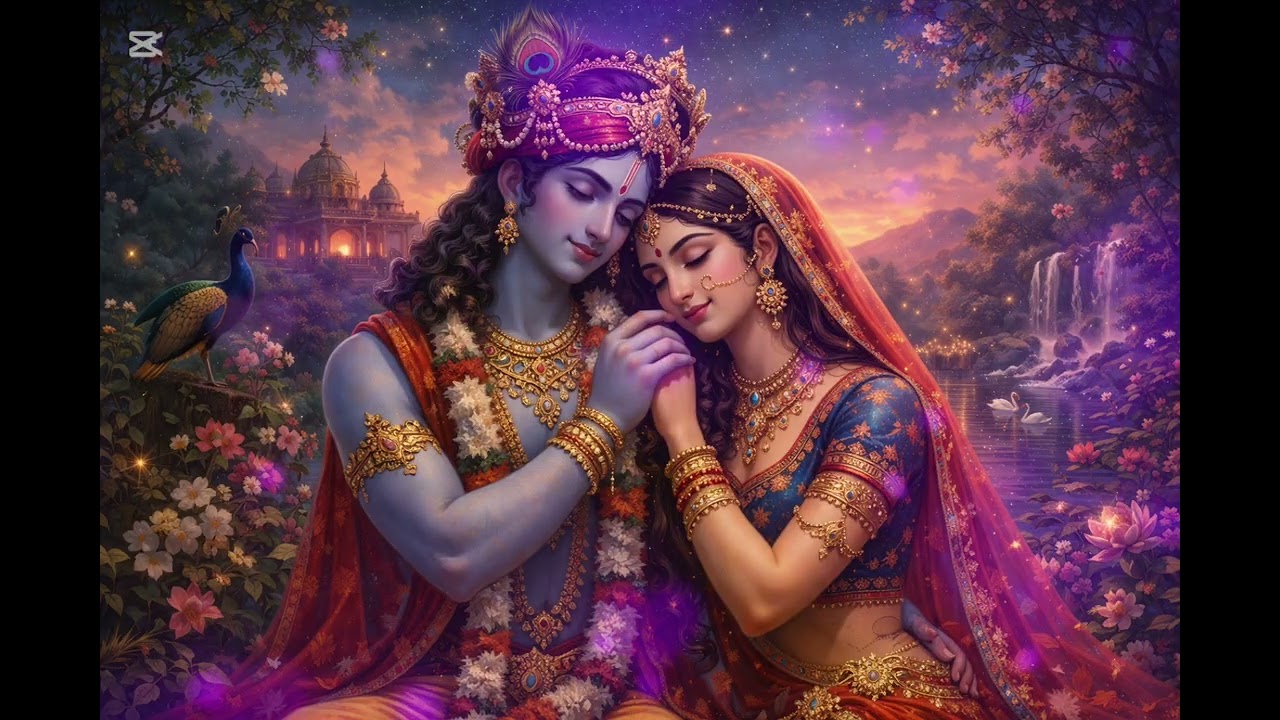 राधा कृष्ण के प्रेम में खो जाइए ❤️ | 35 मिनट तनाव मुक्ति ध्यान”