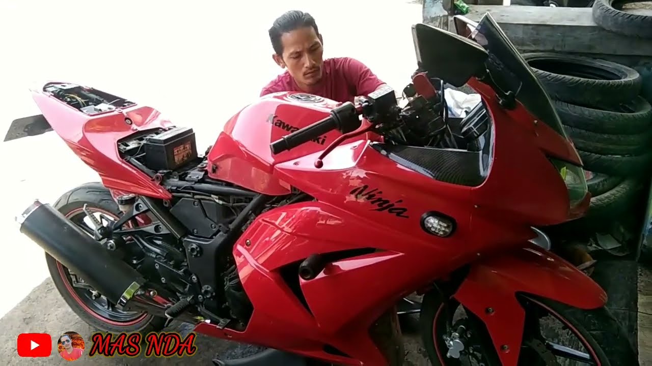 Ninja 4 tak karbu susah hidup // tidak bisa di stater
