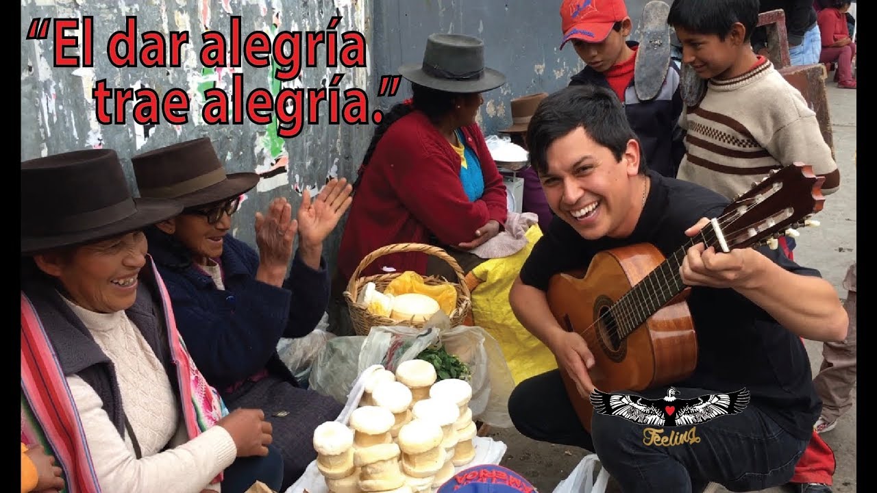 El dar alegría trae alegría - Fredy Guzmán