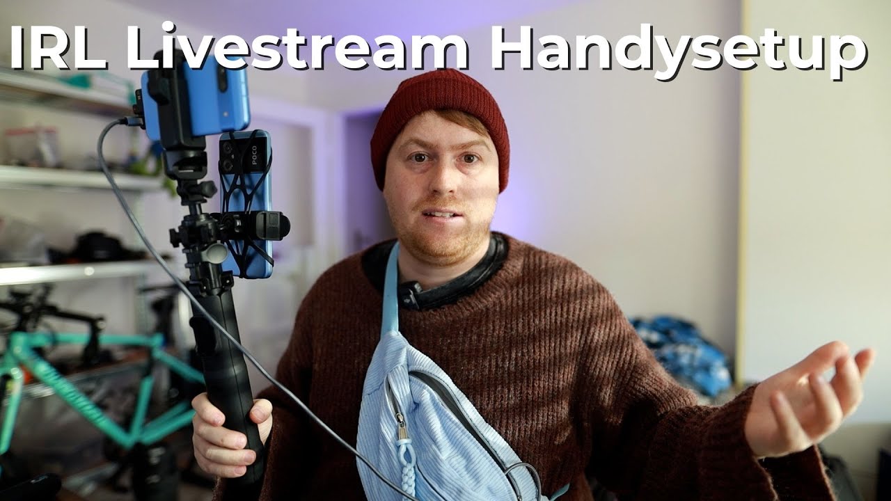 Mein IRL Livestreaming Handysetup 2025 für Twitch