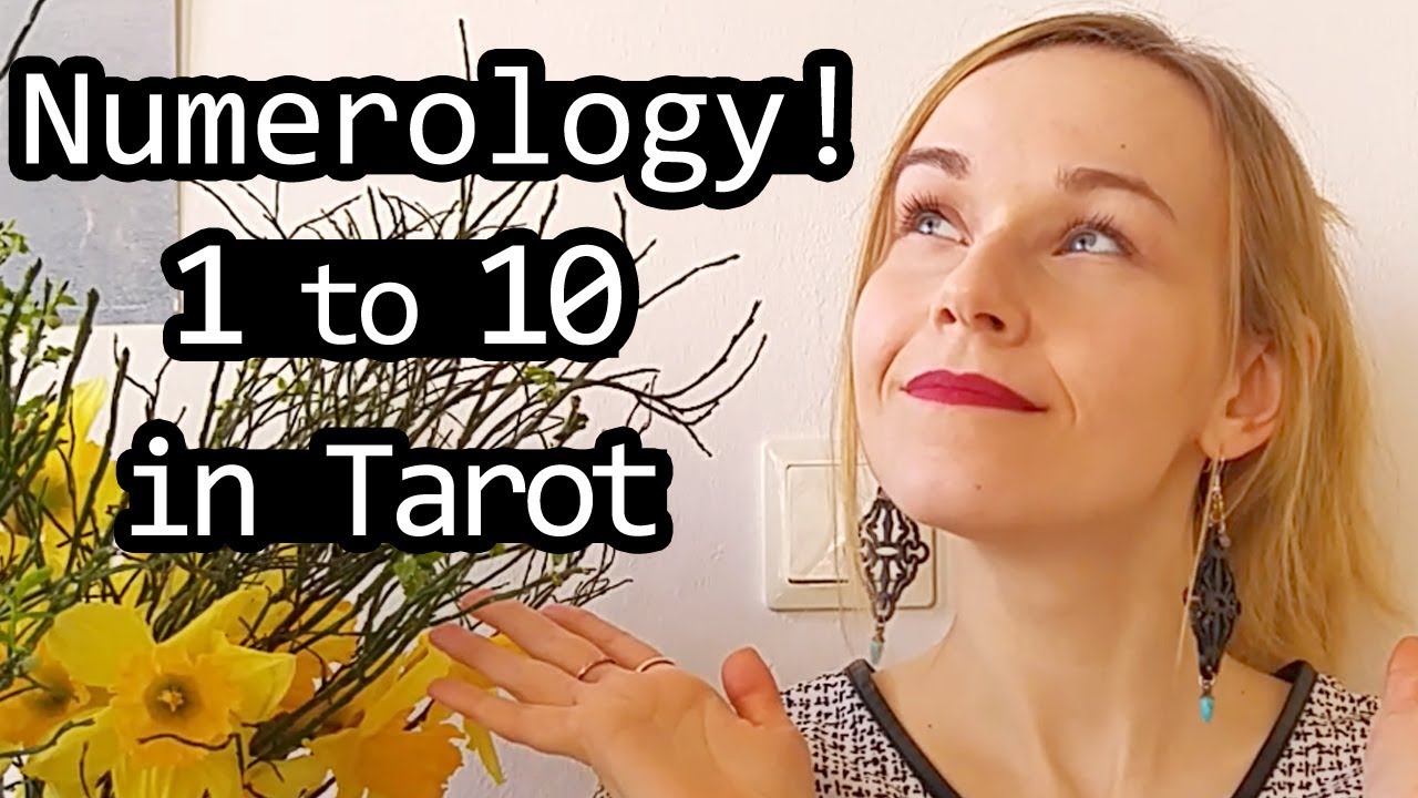 Learning Numerology 1-10 in Tarot! (EDIT: Better quality version of this video in the comments!)
