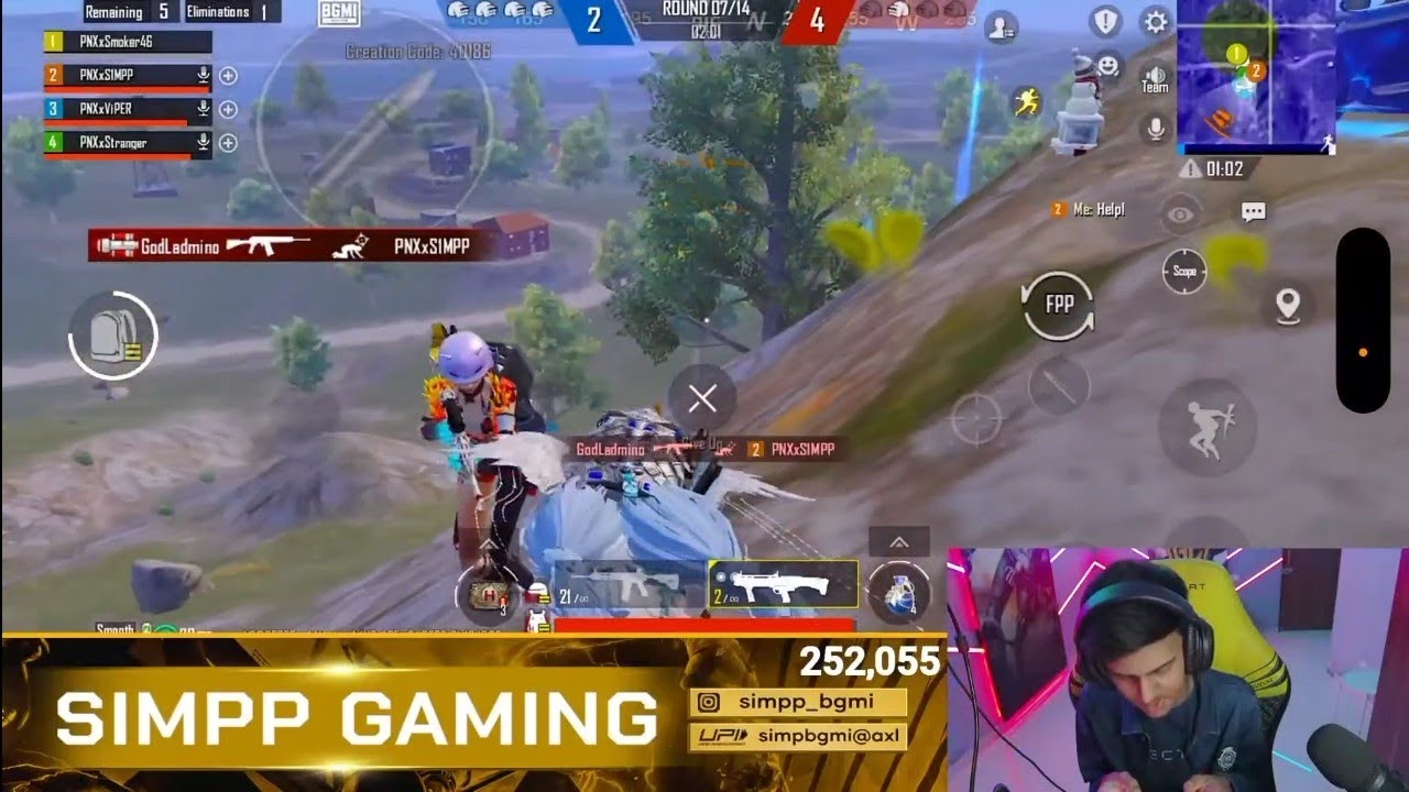 Godlike vs PNX 4v4 WOW 🔥 Simp Shocked by Jonathan Reflex 🥵 Admino Jiggle 😨