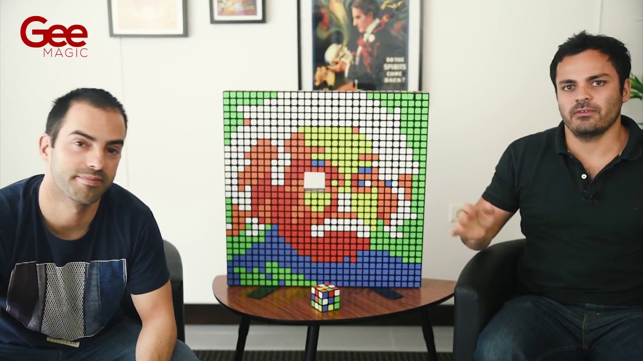 Rubik Art by Gon&ccedil;alo Gil & Gustavo Sereno - Zaubertrick