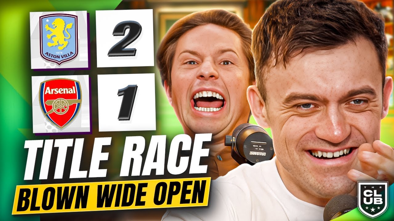 Villa’s LATE WINNER Blows the Title Race WIDE OPEN! 😱 | Aston Villa 2-1 Arsenal