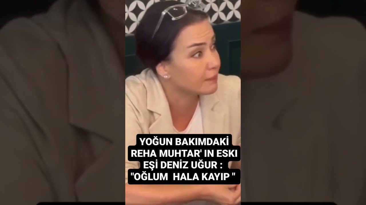 Reha Muhtar in eski eşi Deniz Uğur &ccedil;ocuğumu hala alamadım #denizugur #rehamuhtar #nil&uuml;fer #ayşenazlı