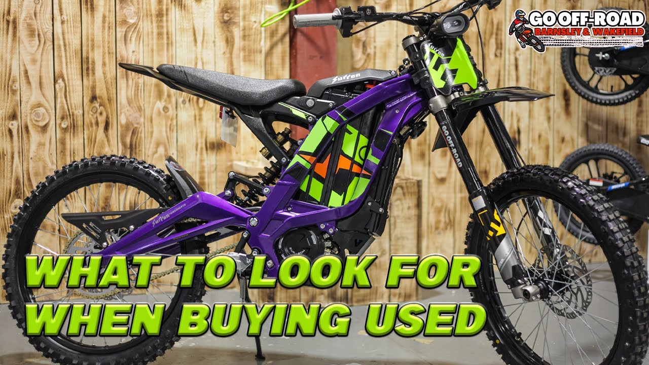 What To Look For & Check When Buying A Used Surron Bike
