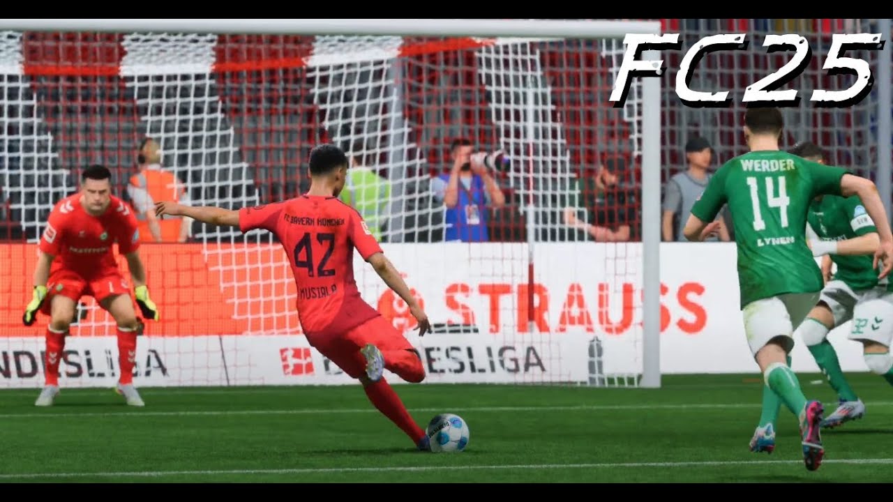 [PS5/FC25] BUNDESRIGA  :  FC BAYERN MUNCHEN  vs. SV WERDER BREMEN  (HD)