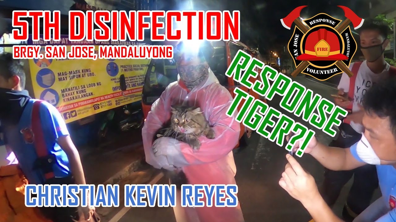 5TH DISINFECTION OPERATION BRGY SAN JOSE MANDALUYONG MARCH 27, 2020 | Response Fire Volunteer