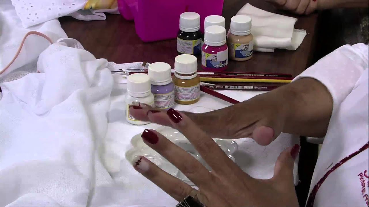 Mulher.com 15/05/2013 Filo Frigo - Pintura em fralda  Parte 1/2