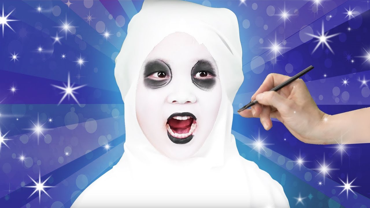 Ghost Face Paint |  We Love Face Paint