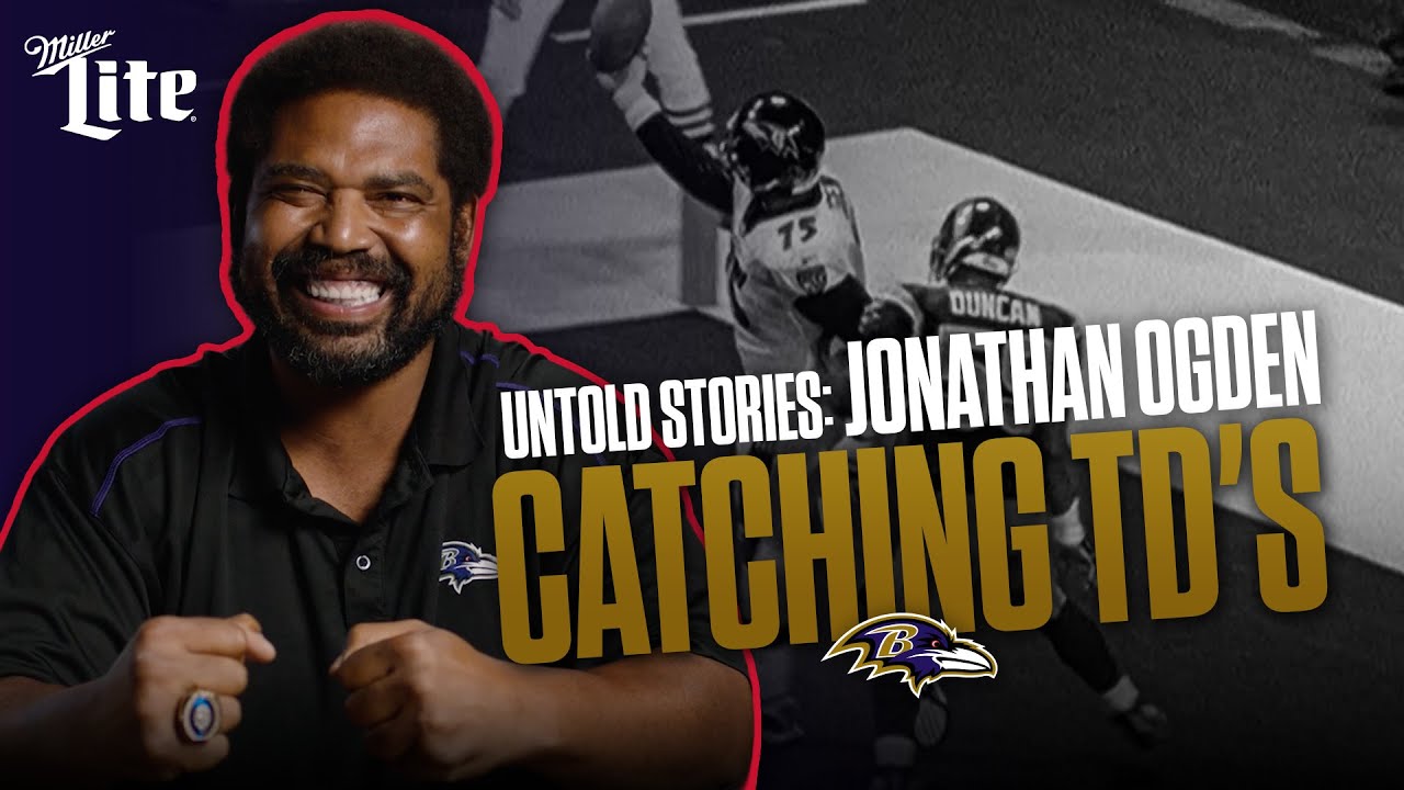 Untold Stories: Jonathan Ogden's Two Career Touchdowns | Baltimore Ravens