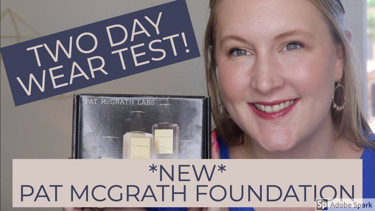 *NEW* Pat McGrath SKIN FETISH SUBLIME PERFECTION FOUNDATION - TWO Day Wear Test