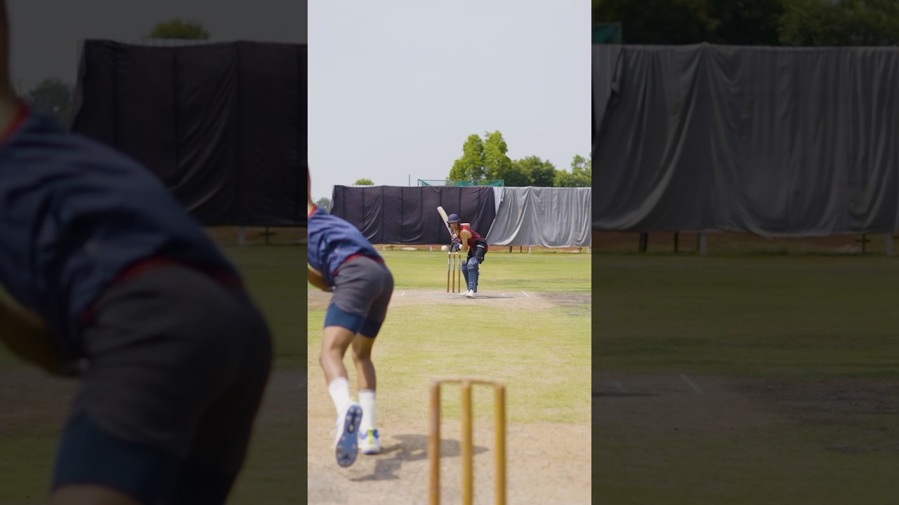 14 Year old English 'The Cricket Kid' Centre Wicket - Smashing Aussie BBL Bowler in India 🇮🇳