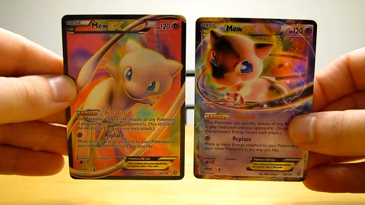 Mew EX and EX Full Art Pokemon Cards (BCBM)