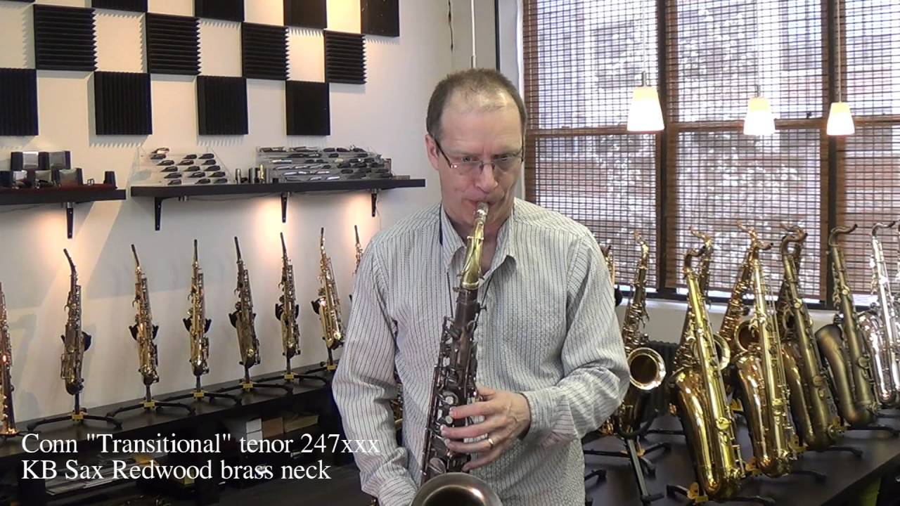 KB Sax necks comparison Conn 247xxx tenor sax