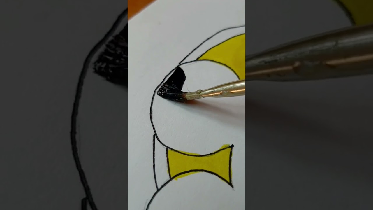 How To Draw Mickey Mouse #drawing #cartoon #art #trending #youtubeshorts #easydrawing #shorts