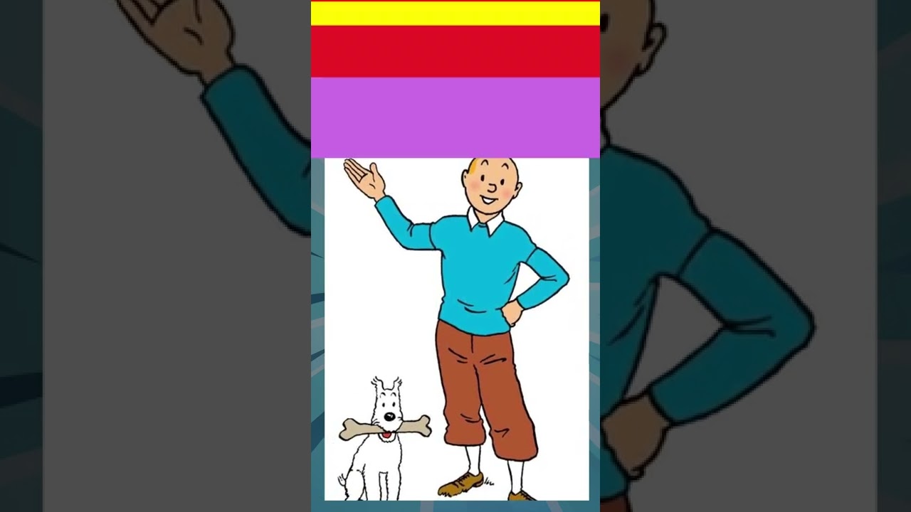 10 Terrific Facts about Tintin #shorts #cartoon #kidsvideo