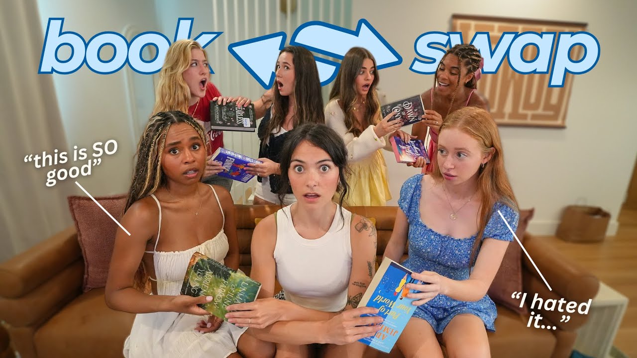 Booktubers swap their favorite reads - new obsession or big mistake?👀📚