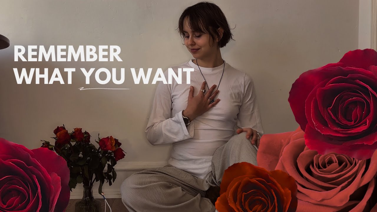 Guided Meditation for Clarity & True Desires (Rose Plant Music)