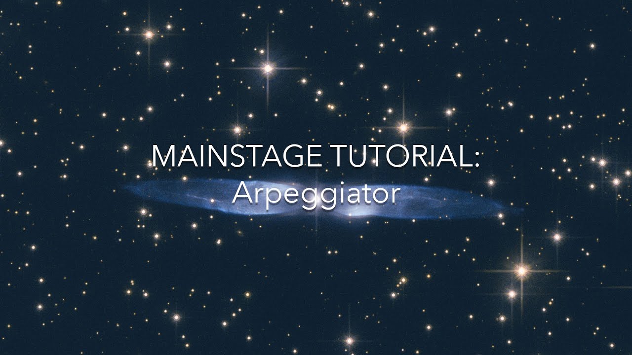 Mainstage | Arpeggiator