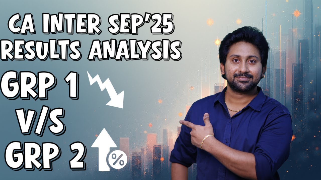 ANALYSIS ON CA INTER RESULTS - SEP'25 - WHY HIGH PASS % FOR GROUP 2 ANALYSED
