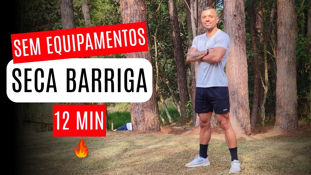 12 Minutos Para Queimar GORDURA em Casa - Sem Equipamentos