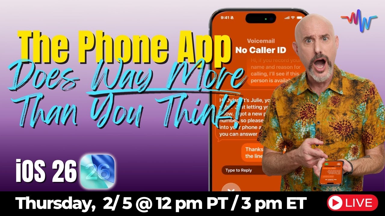 NEW iOS 26 Phone App 🔥Record Calls, Hold Assist, Screen Share + More!