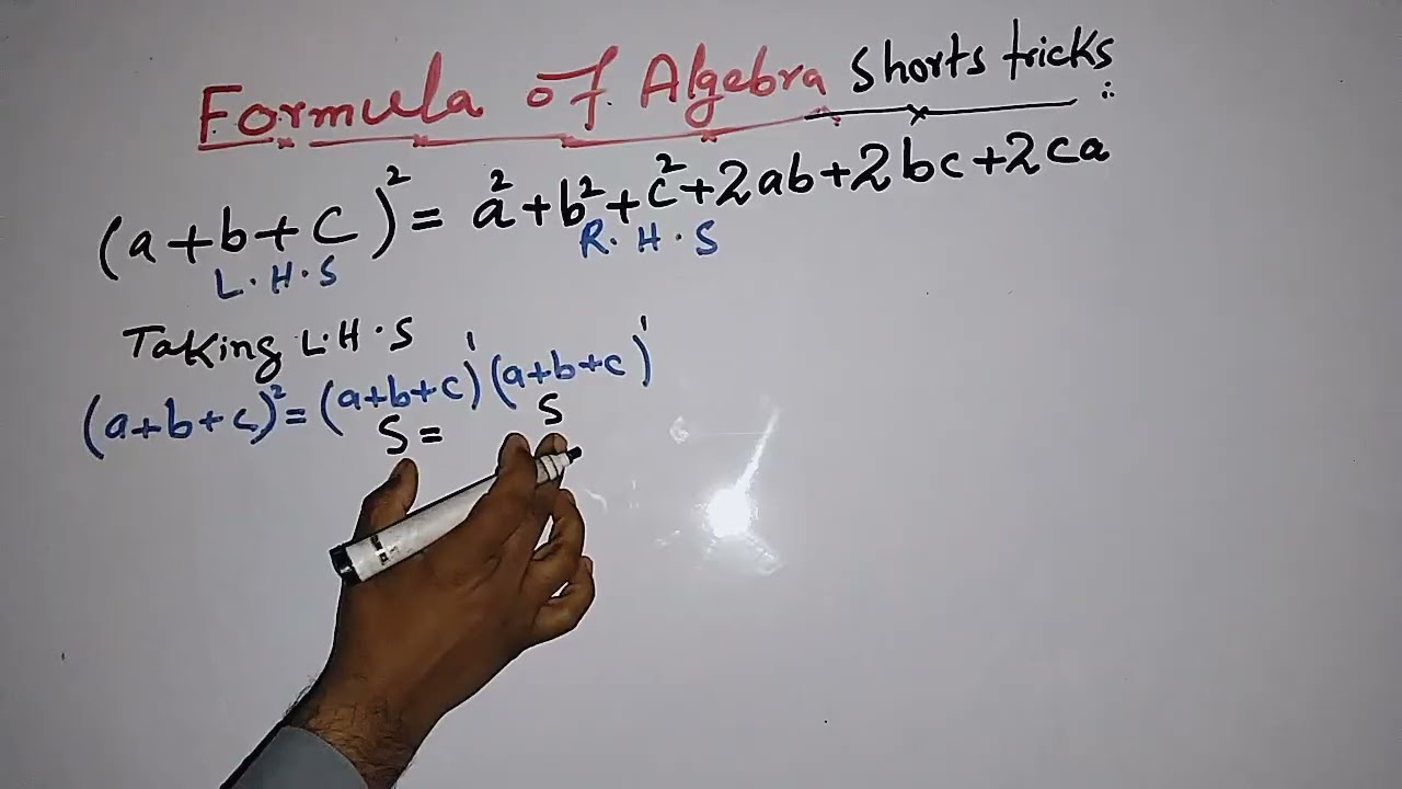 Short tricks formula of algebra lecture 25th junior science teacher test and IBA 5 to 15 