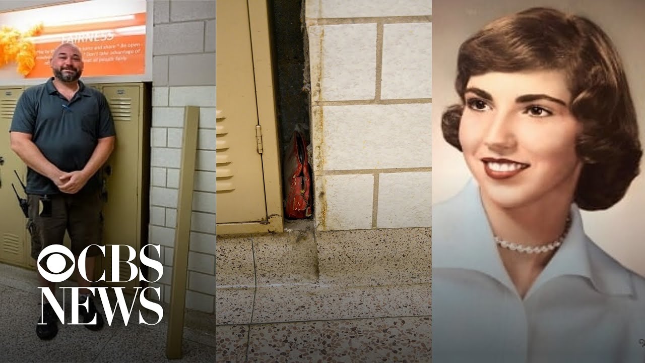 Purse lost in 1957 found behind school locker 62 years later