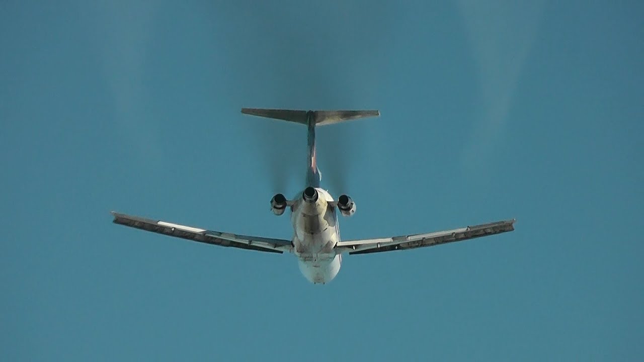 Cargojet | Boeing 727-200 | Overhead take-off | C-FCJU | Val-d'Or (CYVO)