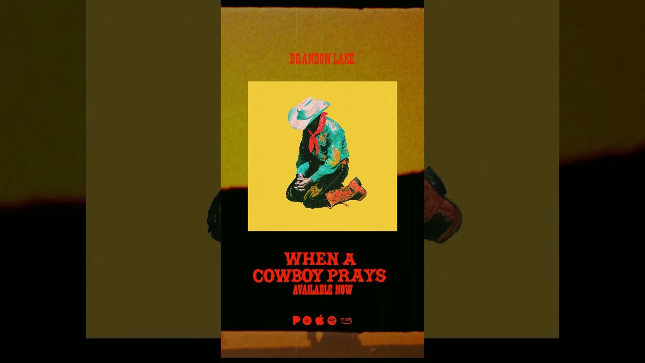 My brand new single, When A Cowboy Prays is available now wherever you listen to music. 🤗