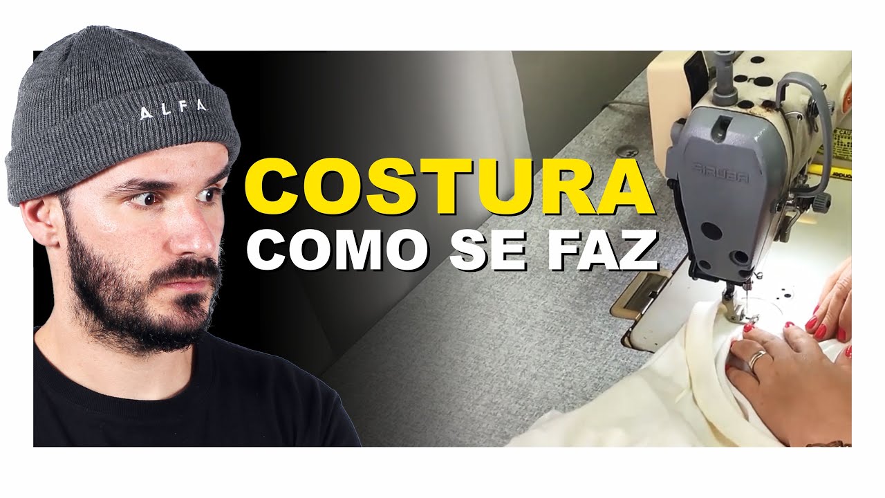 COMO FAZER NA PRÁTICA UMA CAMISETA - PARTE 2/2 (COSTURA)