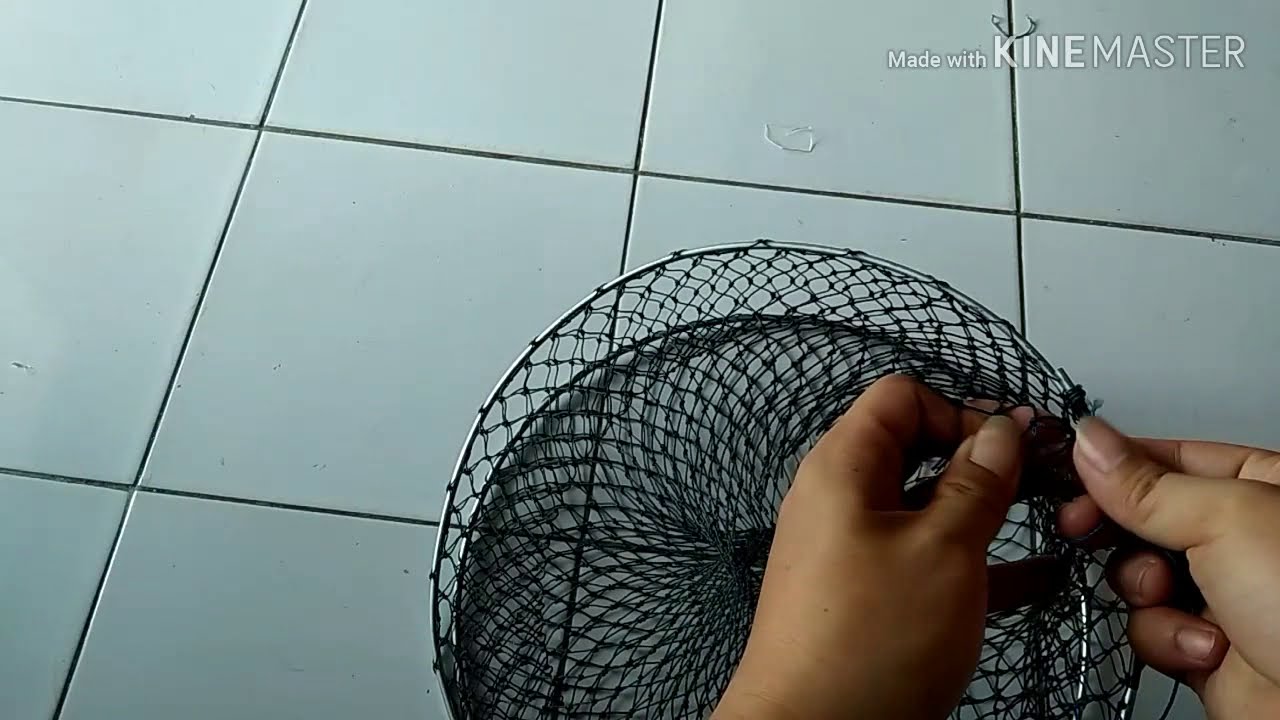 Cara membuat perangkap kepiting