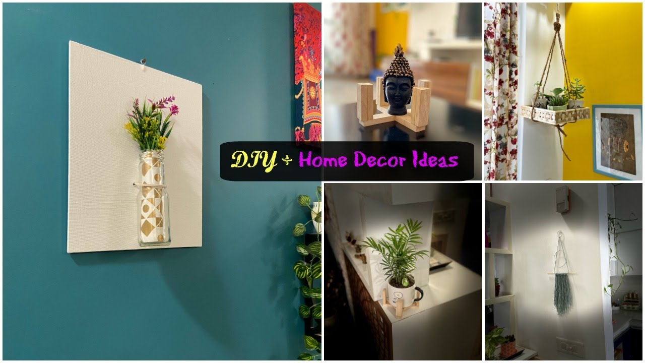 5 DIY Home Decor Ideas You Can Easily DIY | Recycle Waste Material | Organizopedia