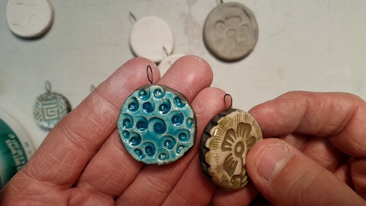 How to make clay pendants