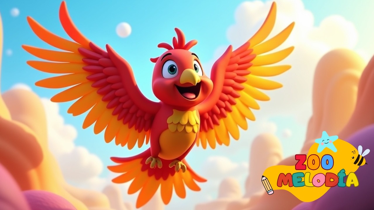 Loro Falador 🦜 | Canção infantil educativa e divertida para crianças