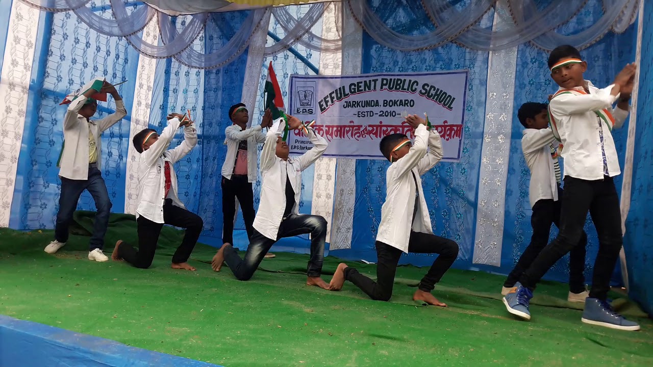 EPS JARKUNDA DANCE OF 26TH JANUARY maa tujhe salam