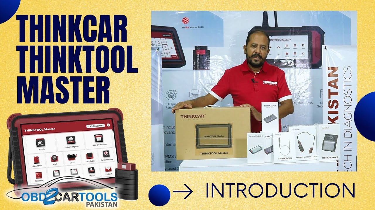 Thinkcar Thinktool Master - Hardware & Software Introduction | OBD2CARTOOLS PAKISTAN