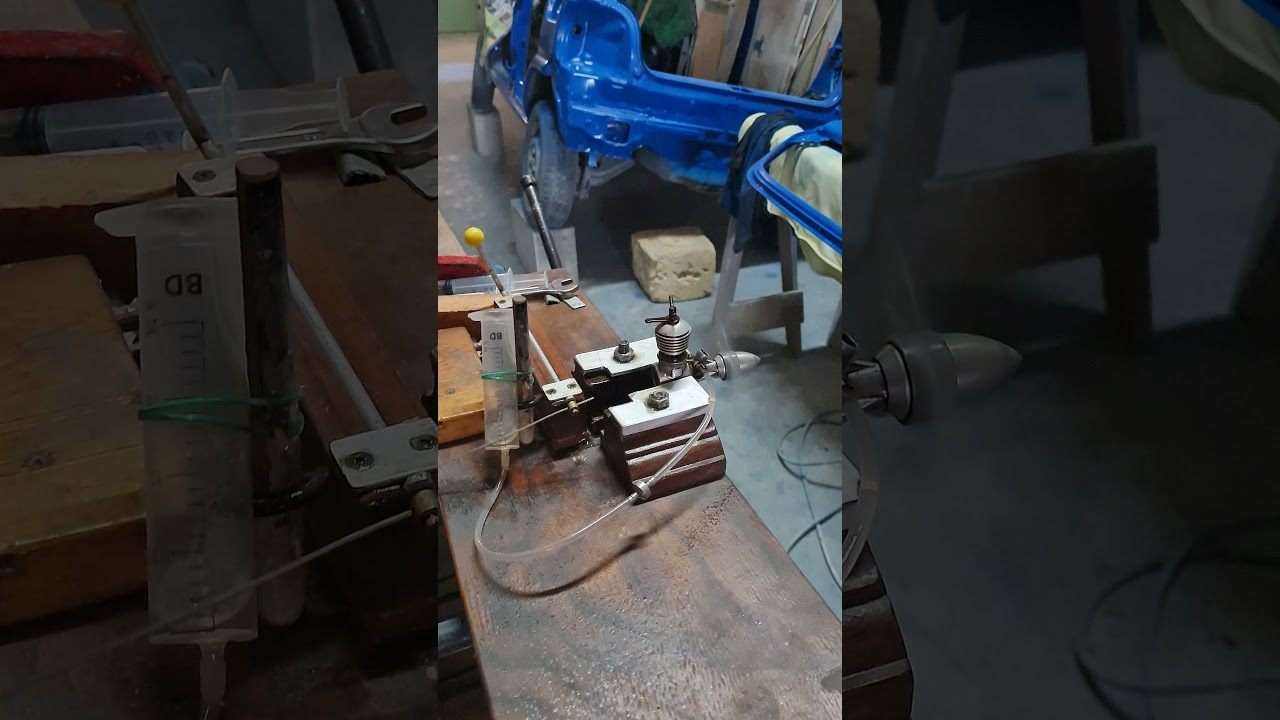 Webra Record 1.5cc diesel engine