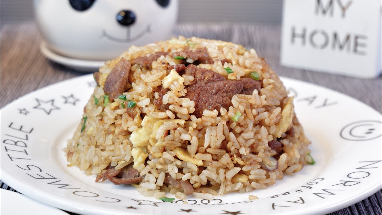 Fast & Delicious Chinese Fried Rice w/ Beef 牛肉炒饭 Stir Fry Meals | Super Easy One Pot Recipe